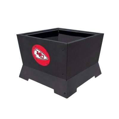 Blue Sky Kansas City Chiefs Fire Pit: Smokeless, 22x16, 2 Medallions.